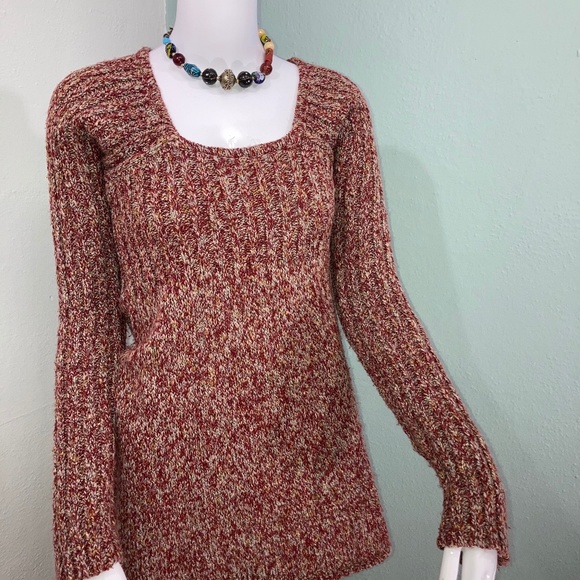 BKE Sweater and Fringed Cardigan M - Picture 8 of 10